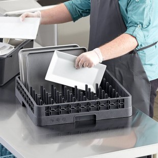 Noble Warewashing Full-Size All Purpose Peg Rack with Closed Sides Noble Warewashing Full-Size All Purpose Peg Rack with Closed Sides