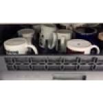 Noble Warewashing Full-Size All Purpose Peg Rack with Closed Sides Noble Warewashing Full-Size All Purpose Peg Rack with Closed Sides