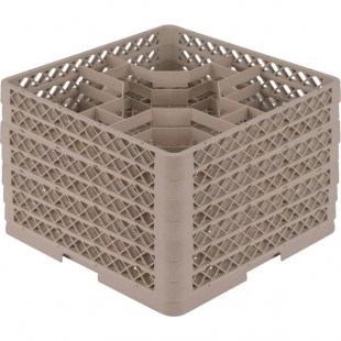 Vollrath TR13KKKKKK Traex® Rack Max Beige 5-Compartment 10 5/8