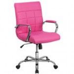 Flash Furniture GO-2240-BK-GG Mid-Back Black Quilted Vinyl Office Chair Flash Furniture GO-2240-BK-GG Mid-Back Black Quilted Vinyl Office Chair
