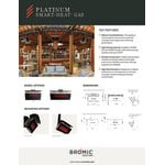 Bromic Heating BH0110002 Platinum Smart-Heat 300 Series Propane Outdoor Patio Heater - 23,600 BTU Bromic Heating BH0110002 Platinum Smart-Heat 300 Series Propane Outdoor Patio Heater - 23,600 BTU