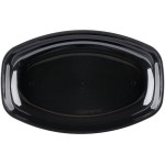 Fineline 3525-BK Platter Pleasers 1 Qt. Black Plastic Luau Bowl - 50/Case Fineline 3525-BK Platter Pleasers 1 Qt. Black Plastic Luau Bowl - 50/Case