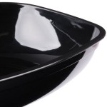 Fineline 3525-BK Platter Pleasers 1 Qt. Black Plastic Luau Bowl - 50/Case Fineline 3525-BK Platter Pleasers 1 Qt. Black Plastic Luau Bowl - 50/Case
