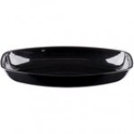 Fineline 3525-BK Platter Pleasers 1 Qt. Black Plastic Luau Bowl - 50/Case Fineline 3525-BK Platter Pleasers 1 Qt. Black Plastic Luau Bowl - 50/Case