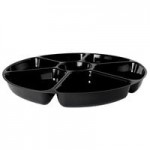 Fineline 3525-BK Platter Pleasers 1 Qt. Black Plastic Luau Bowl - 50/Case Fineline 3525-BK Platter Pleasers 1 Qt. Black Plastic Luau Bowl - 50/Case