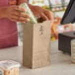 Duro Husky Dubl Life 4 lb. Heavy Duty Natural Kraft Bag - 400/Bundle