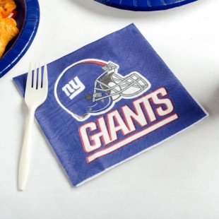 Creative Converting New York Giants 2-Ply Luncheon Napkin - 192/Case Creative Converting New York Giants 2-Ply Luncheon Napkin - 192/Case