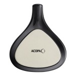 Acopa 18 oz. Black Stoneware Fry Pan Server - 12/Case