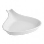 Acopa 18 oz. Black Stoneware Fry Pan Server - 12/Case
