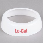 TableCraft CM5 Imprinted White Plastic 
