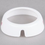 TableCraft CM5 Imprinted White Plastic 