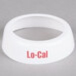 TableCraft CM5 Imprinted White Plastic 