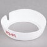 TableCraft CM5 Imprinted White Plastic 