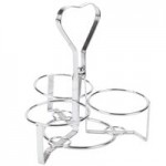 TableCraft 406RE 6 oz. Glass Teardrop Syrup Dispenser with Red ABS Top - 12/Pack TableCraft 406RE 6 oz. Glass Teardrop Syrup Dispenser with Red ABS Top - 12/Pack