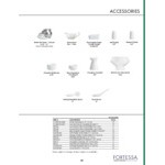 Zwiesel Fortessa Fortaluxe® 1.5 oz. White Porcelain Round Ramekin - 48/Case