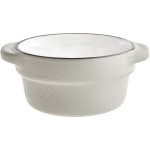 Acopa Embers 2.5 oz. Gray Matte Stoneware Sauce Cup - 36/Case