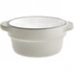 Acopa Embers 2.5 oz. Gray Matte Stoneware Sauce Cup - 36/Case