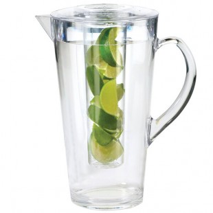 Cal-Mil 682-INFUSION 2 Liter Polycarbonate Pitcher with Infusion Chamber Cal-Mil 682-INFUSION 2 Liter Polycarbonate Pitcher with Infusion Chamber