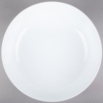 CAC MXS-16 10 Qt. Bright White Porcelain Salad Bowl - 4/Case