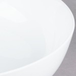 CAC MXS-16 10 Qt. Bright White Porcelain Salad Bowl - 4/Case