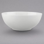 Villeroy & Boch 16-3272-3180 Stella Hotel 57 oz. White Bone Porcelain Salad Bowl - 6/Pack Villeroy & Boch 16-3272-3180 Stella Hotel 57 oz. White Bone Porcelain Salad Bowl - 6/Pack
