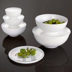 Villeroy & Boch 16-3272-3180 Stella Hotel 57 oz. White Bone Porcelain Salad Bowl - 6/Pack Villeroy & Boch 16-3272-3180 Stella Hotel 57 oz. White Bone Porcelain Salad Bowl - 6/Pack