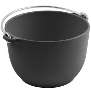 Bon Chef 3026 1 Qt. Black Sandstone Finish Cast Aluminum Tureen with Bail Handle Bon Chef 3026 1 Qt. Black Sandstone Finish Cast Aluminum Tureen with Bail Handle