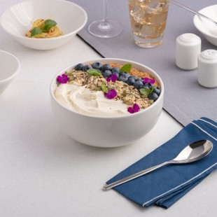 Ariane Prime 42.61 oz. Warm White Porcelain Bowl - 2/Case Ariane Prime 42.61 oz. Warm White Porcelain Bowl - 2/Case