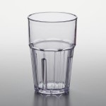 GET 9910-1-CL Bahama 10 oz. Clear Customizable SAN Plastic Tumbler - 12/Pack GET 9910-1-CL Bahama 10 oz. Clear Customizable SAN Plastic Tumbler - 12/Pack