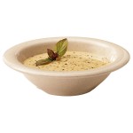 GET BAM-1186 BambooMel 8 oz. Rimmed Bowl - 48/Case GET BAM-1186 BambooMel 8 oz. Rimmed Bowl - 48/Case