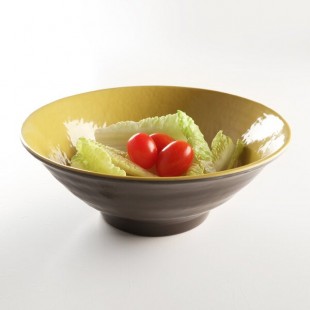 Elite Global Solutions D1008RR Pebble Creek Olive Oil-Colored 40 oz. Bowl - 6/Case Elite Global Solutions D1008RR Pebble Creek Olive Oil-Colored 40 oz. Bowl - 6/Case