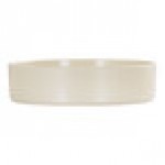 Cal-Mil Hudson 72 oz. Ivory Raised Rim Melamine Bowl - 6/Case