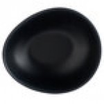 GET Enterprises B-500-DG Riverstone 3 oz. Dark Gray Irregular Round Small Matte Melamine Bowl - 24/Case