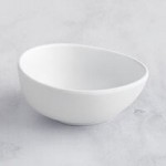 GET Enterprises B-500-DG Riverstone 3 oz. Dark Gray Irregular Round Small Matte Melamine Bowl - 24/Case