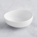 GET Enterprises B-500-DG Riverstone 3 oz. Dark Gray Irregular Round Small Matte Melamine Bowl - 24/Case
