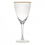 10 Strawberry Street Markle 12 oz. Gold Rimmed White Wine Glass - 4/Pack 10 Strawberry Street Markle 12 oz. Gold Rimmed White Wine Glass - 4/Pack