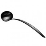 Bon Chef 9456GM 6 oz. Gold Matte Stainless Steel Serving Ladle with Hollow Cool Handle