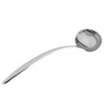 Bon Chef 9456GM 6 oz. Gold Matte Stainless Steel Serving Ladle with Hollow Cool Handle