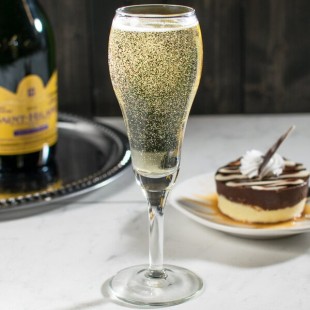 Libbey 8477 Citation Gourmet 6 oz. Customizable Tulip Champagne Glass - 12/Case
