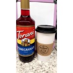 Torani Pomegranate Flavoring / Fruit Syrup 750 mL Glass Bottle Torani Pomegranate Flavoring / Fruit Syrup 750 mL Glass Bottle