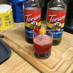Torani Pomegranate Flavoring / Fruit Syrup 750 mL Glass Bottle Torani Pomegranate Flavoring / Fruit Syrup 750 mL Glass Bottle