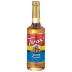 Torani Salted Caramel Flavoring Syrup 750 mL Glass Bottle
