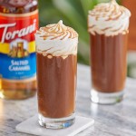 Torani Salted Caramel Flavoring Syrup 750 mL Glass Bottle