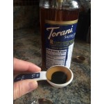 Torani Salted Caramel Flavoring Syrup 750 mL Glass Bottle