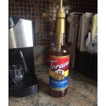 Torani Salted Caramel Flavoring Syrup 750 mL Glass Bottle