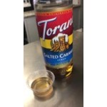 Torani Salted Caramel Flavoring Syrup 750 mL Glass Bottle