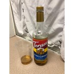 Torani Salted Caramel Flavoring Syrup 750 mL Glass Bottle