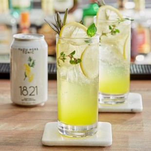18.21 Bitters Yuzu Herb Tonic 12 fl. oz. - 24/Case