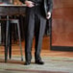 Henry Segal Women's Black Flat Front Comfort Fit Dress Pants - 06 Henry Segal Women's Black Flat Front Comfort Fit Dress Pants - 06