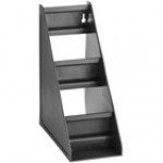 Choice Black 3-Tier Stand for Self-Serve Organizer Bins Choice Black 3-Tier Stand for Self-Serve Organizer Bins